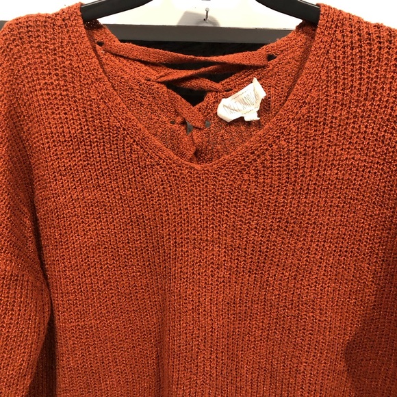 Sweet Wanderer Knitted Sweater Top - Picture 2 of 3